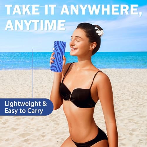 MaciRept Microfiber Beach Towel - Sand Free Quick Dry 1
