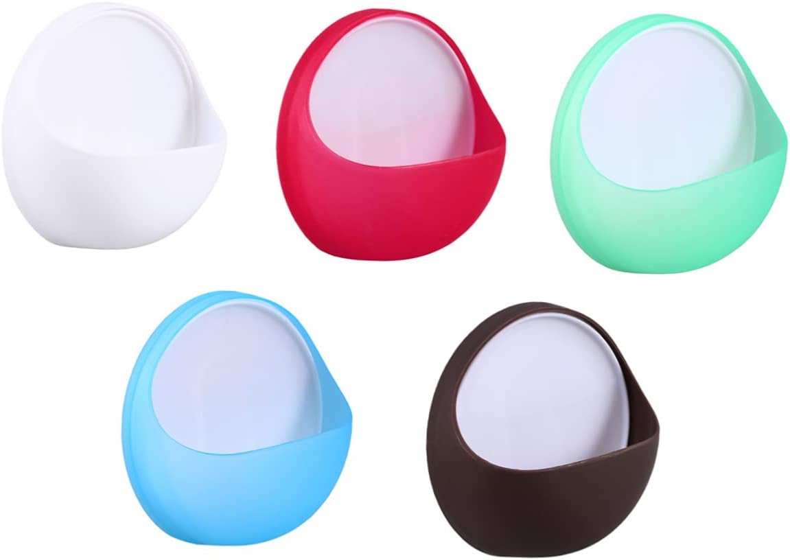ABOOFAN Abs Plastic Suction Cup Soap Holder