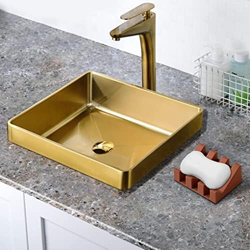 Silicone Soap Dish with Self Draining Waterfall Design