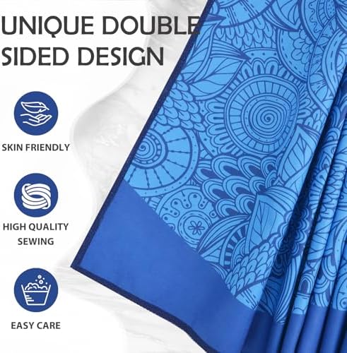 MaciRept Microfiber Beach Towel - Sand Free Quick Dry 1