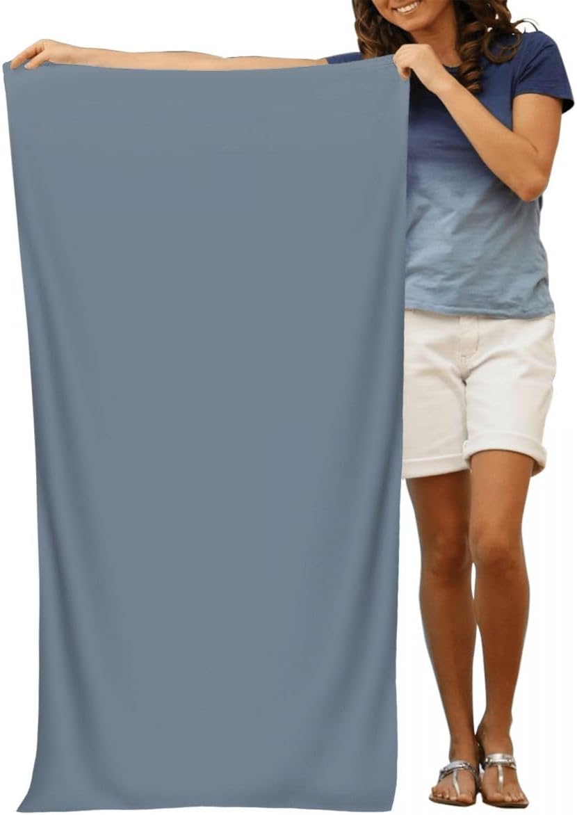 Custom Beach Towel 32X52 with Photo and Name Logo