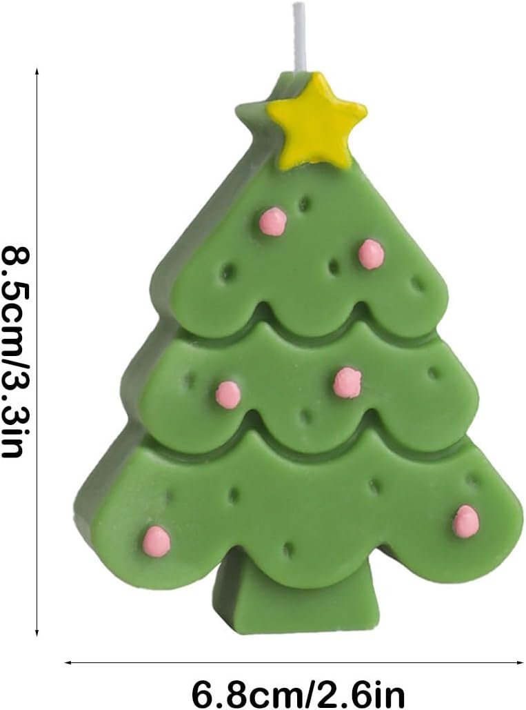 Winter Aroma Candle Festive Snowflake Shape Christmas Dcor