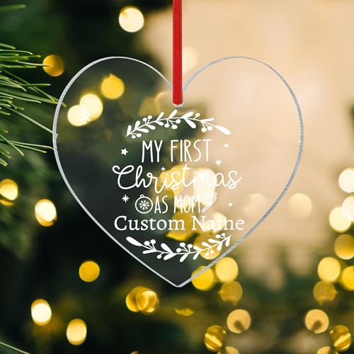 Personalized Babys First Christmas Ornament 2024 1