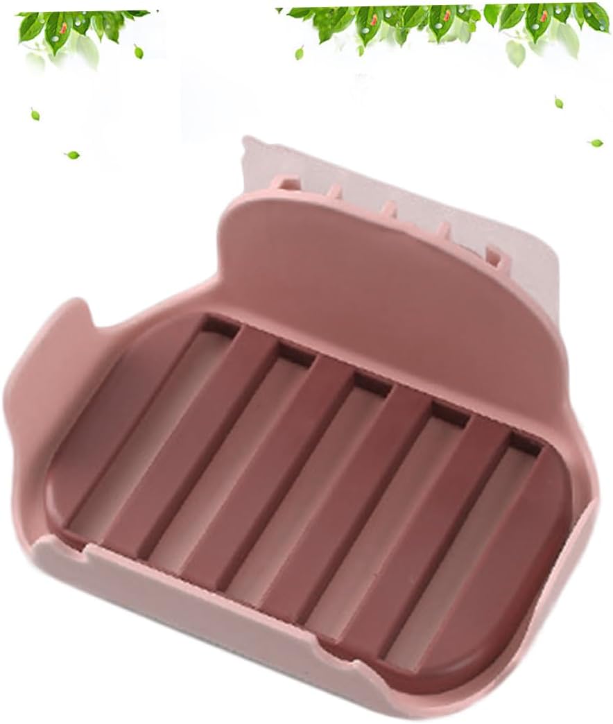 Cabilock Double Layer Soap Box Holder with Suction Wall Design
