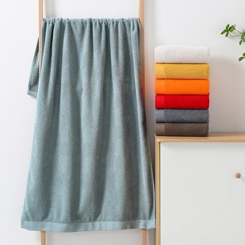 Sense Gnosis Yellow Striped Bath Towels Set of 2