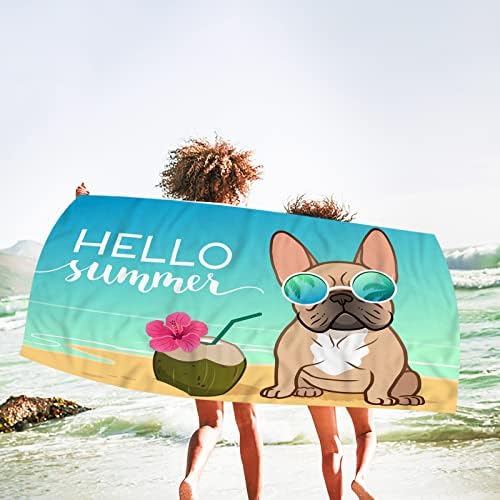 Lovskoo Turkish Beach Towel 30x60 Inch Quick Dry 1