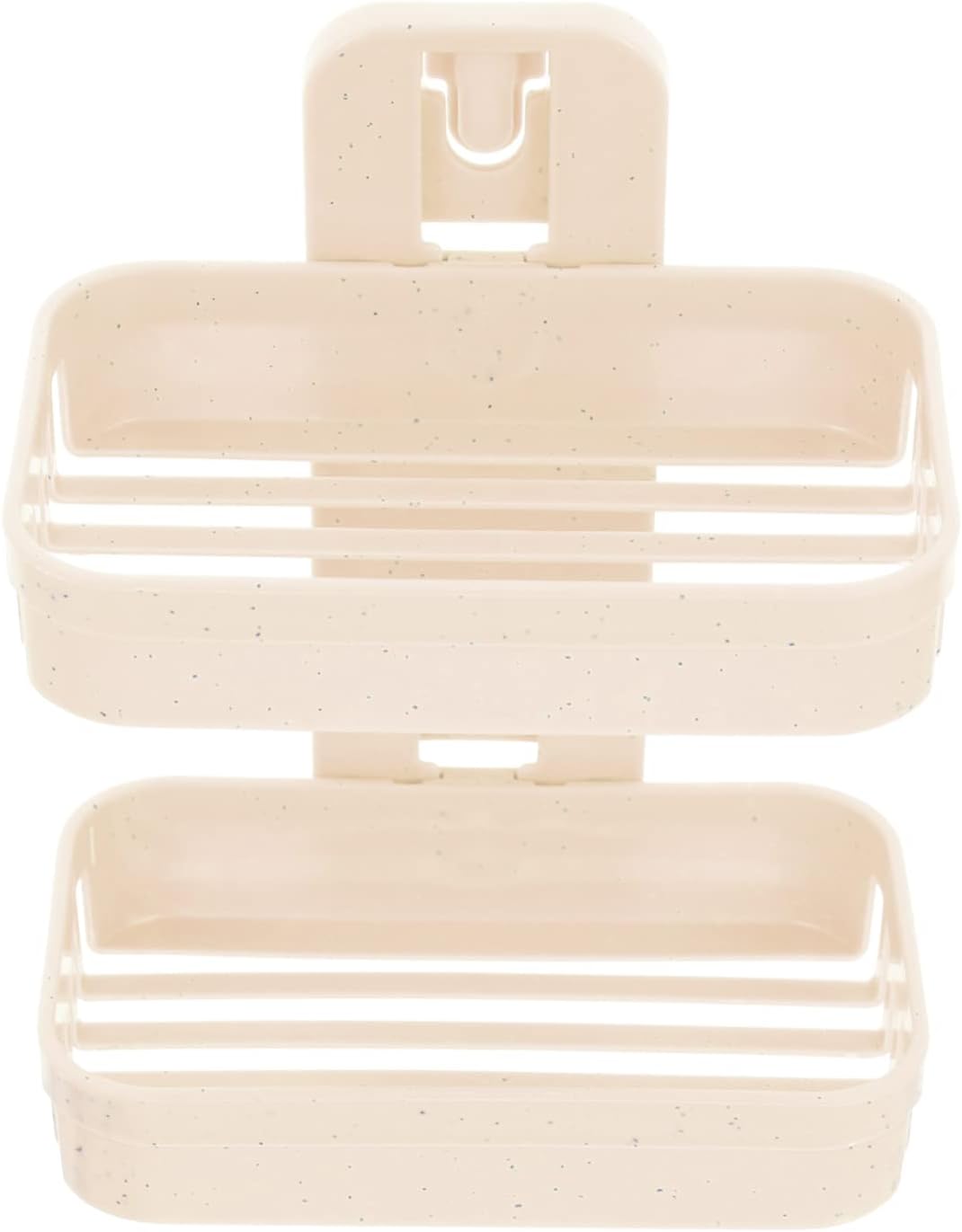 FIXOSHEE Wall Mount Double Layer Soap Dish with Draining Holes