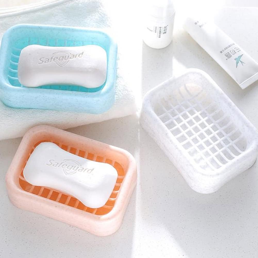 Removable Soap Drainers Plastic Holder for Home and Travel 1