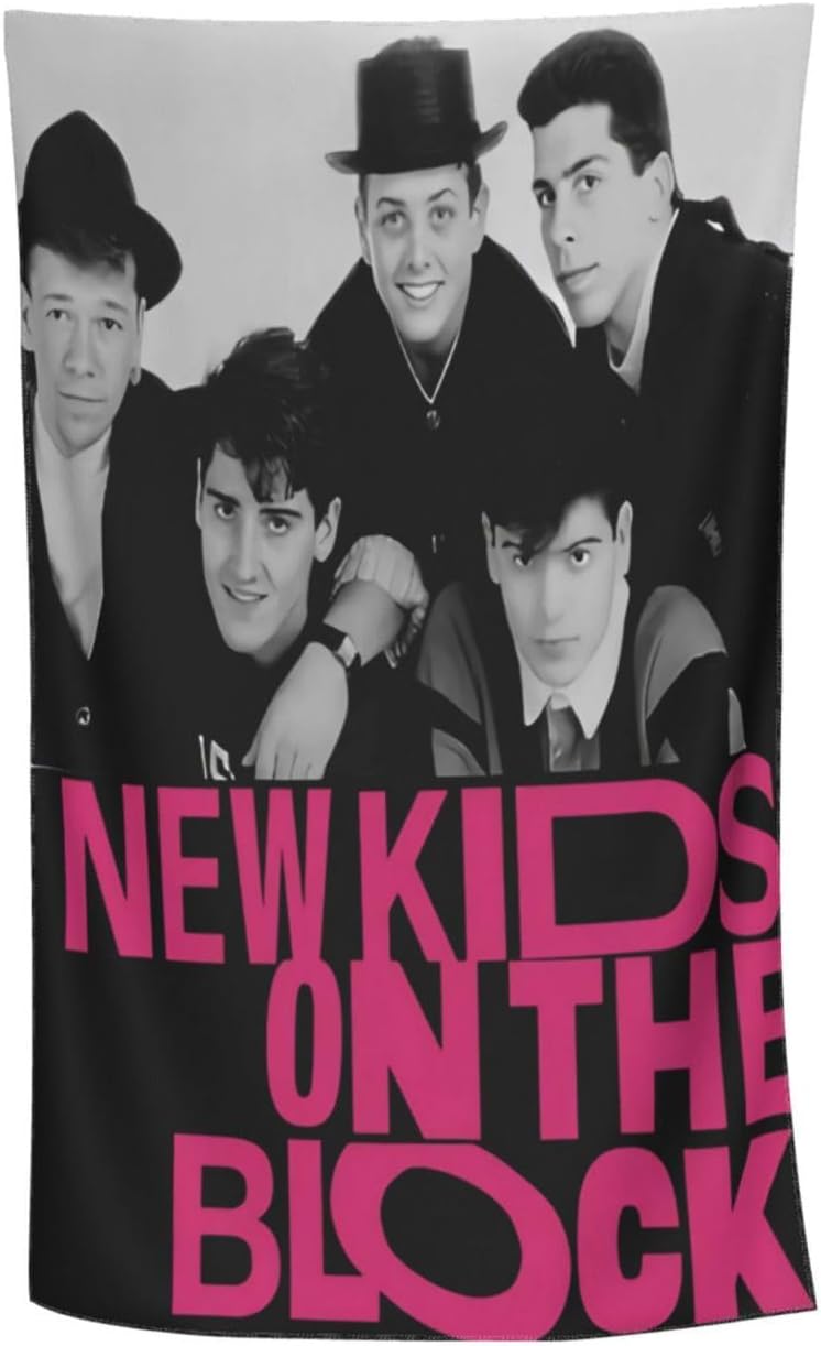 New Kids Musics On The Block Ultra Soft Beach Towel