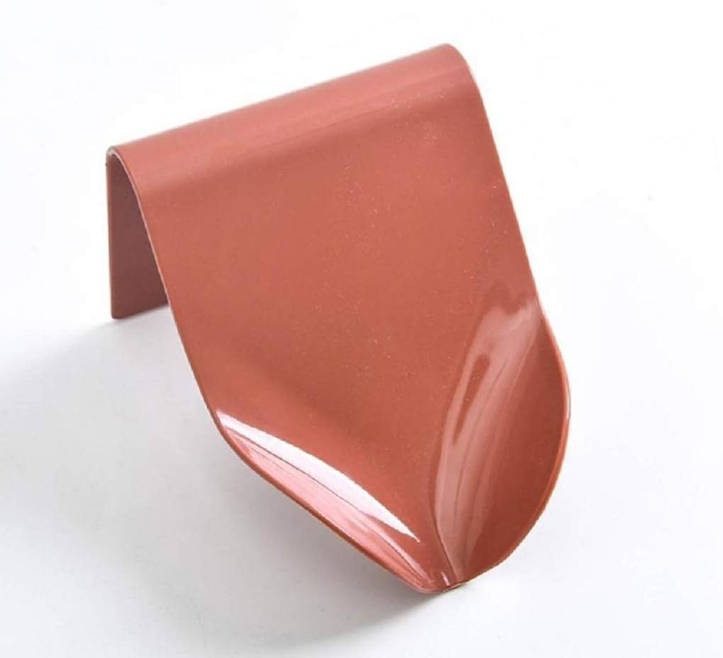 Wall Mounted Self Adhesive Soap Dish Holder Drainage Rack