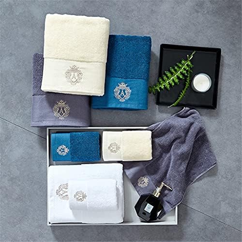 DLUXCA 100 Cotton Bath Towel - Soft Absorbent Family Set