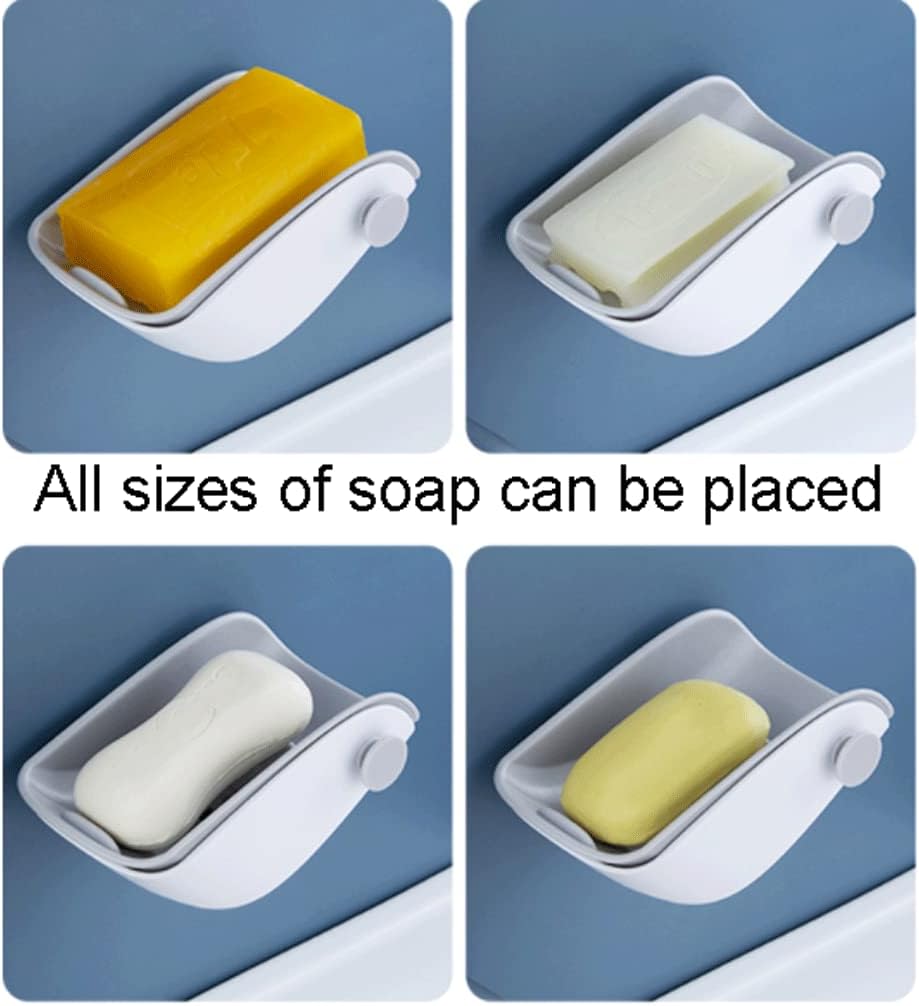SUREK Wall Mounted Soap Dish with Water Tray