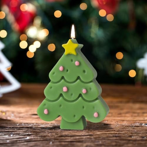 Winter Aroma Candle Festive Snowflake Shape Christmas Dcor