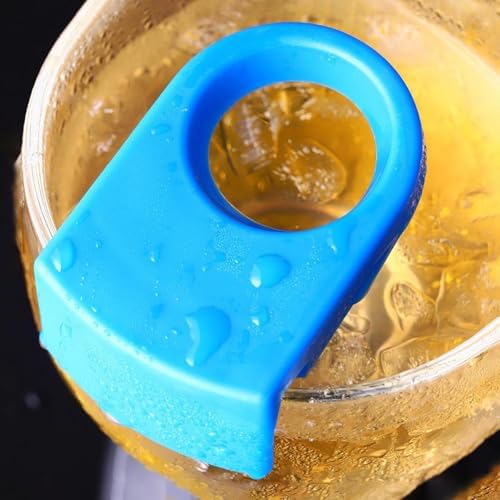 RYGRZJ 21 Pcs Colorful Beer Bottle Clips