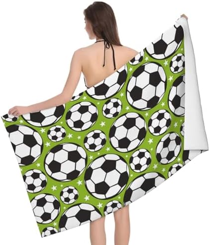 Soft Microfiber Soccer Beach Towel for All Ages