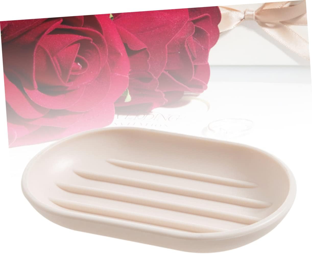 HOOTNEE Oval Soap Dish for Bathroom Shower Bathtub Kitchen