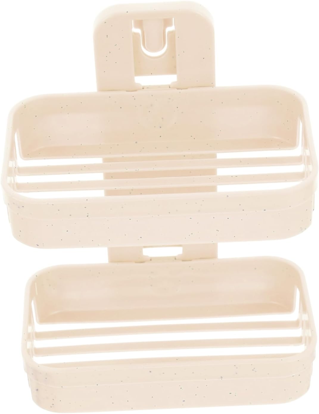 MAGICLULU Double Layer Soap Dish Holder Wall Mount Self Adhesive