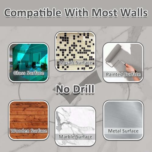 Mintime 3D Wall Clock Kit with Battery and Sticker