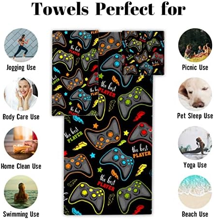 Tamonten 3 Piece Towel Set Soft Absorbent