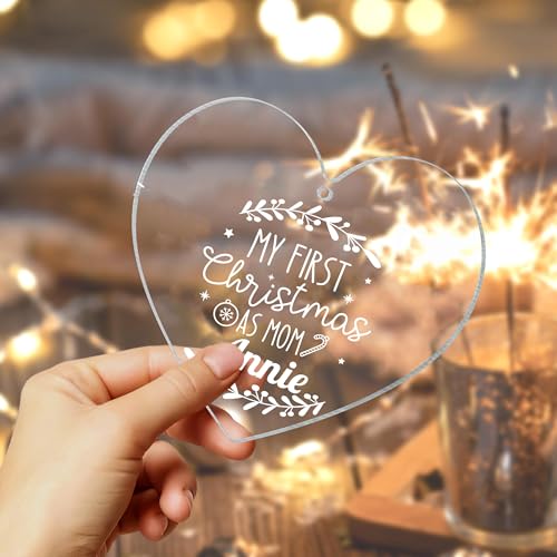 Personalized Babys First Christmas Ornament 2024 1