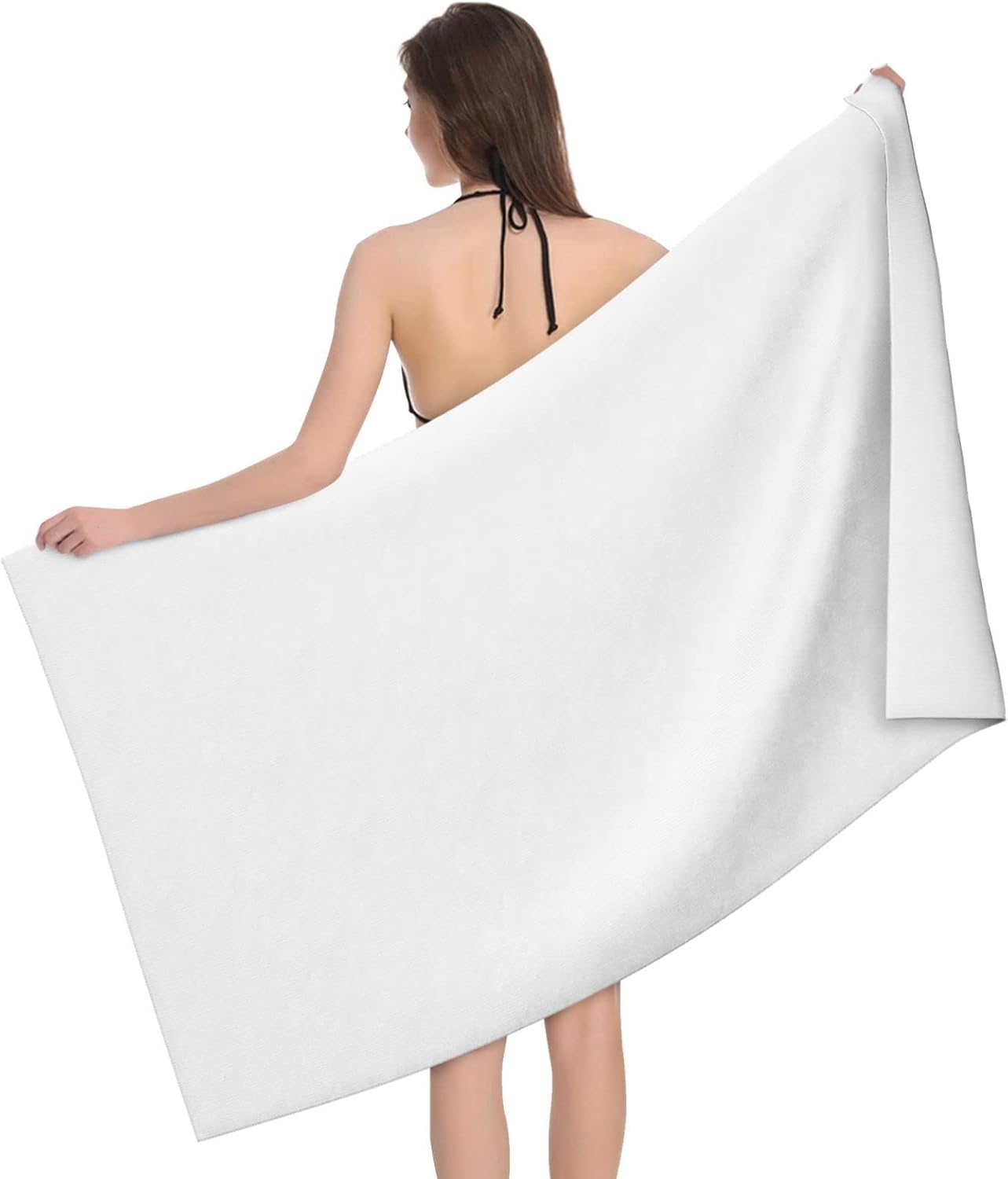 Custom Beach Towels with Logo Text Image