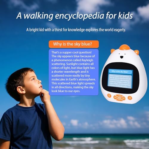 AI Voice Alarm Clock for Kids Sleep Trainer Smart Wake Clock