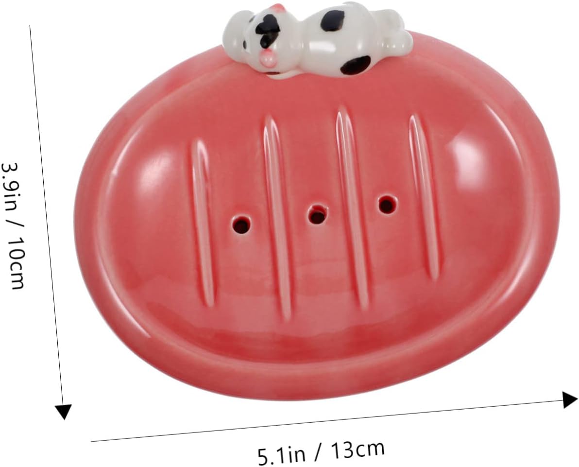 Dorable Ceramic Soap Holder for Small Bathrooms