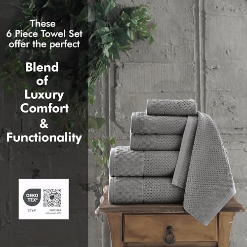 Classic Turkish Towels CTT - 6 Piece Luxury Set