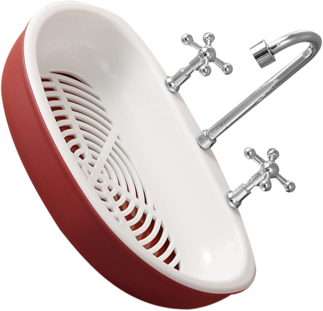 1pc Suction Cup Soap Dish for Shower and Kitchen
