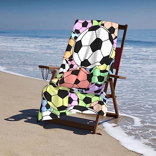 VOOHDDY Microfiber Beach Towel - Oversized Soft Quick Dry