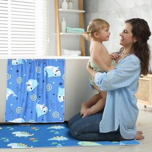 Cumule 60X 30 Dinosaur Beach Towel for Kids