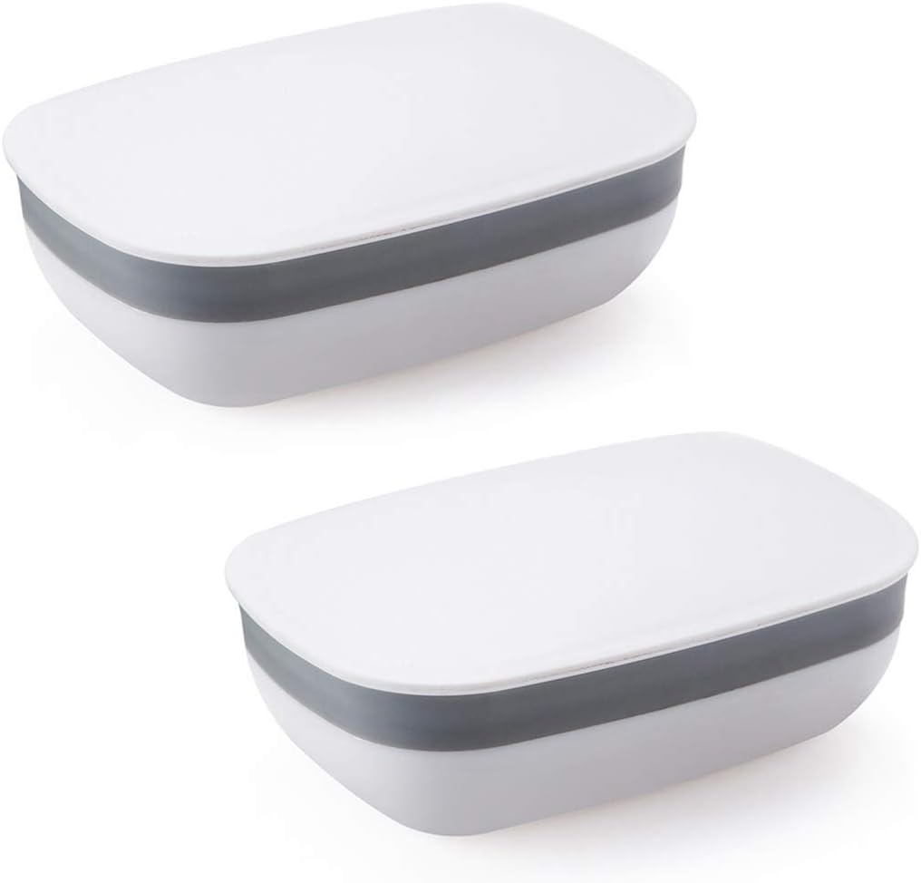 STARSLIFE 2 PC Portable Soap Case Holder