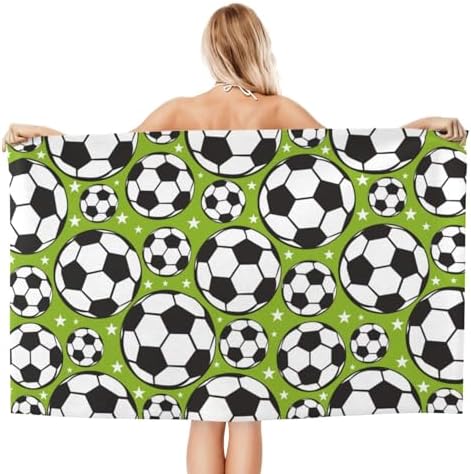 Soft Microfiber Soccer Beach Towel for All Ages