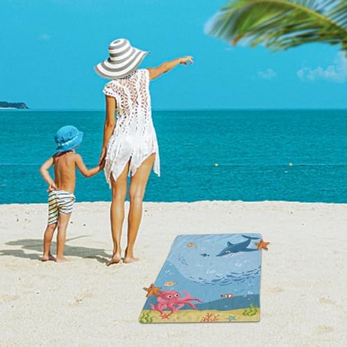 Iaisacl Microfiber Beach Towel for Kids 1