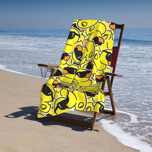 VOOHDDY Cool Duck Beach Towel - Soft Microfiber
