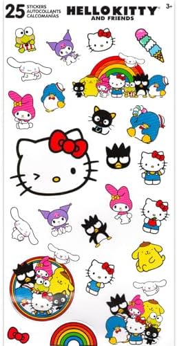 Sanrio Hello Kitty Beach Towel Set with 6 Microfiber Towels