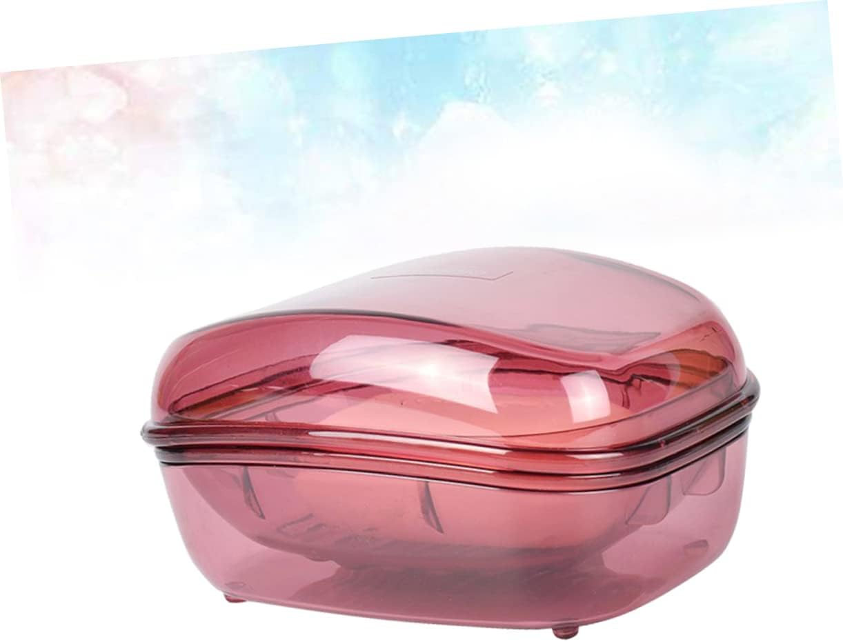 Waterproof Soap Dish Lid Plastic Soap Box for Bathroom Home Use