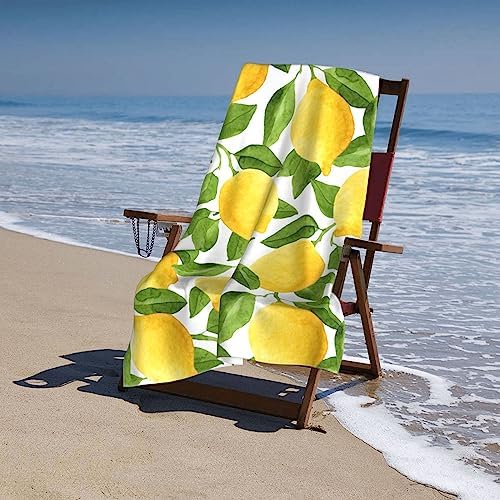 VOOHDDY Microfiber Beach Towel - Large Soft Absorbent Quick Dry