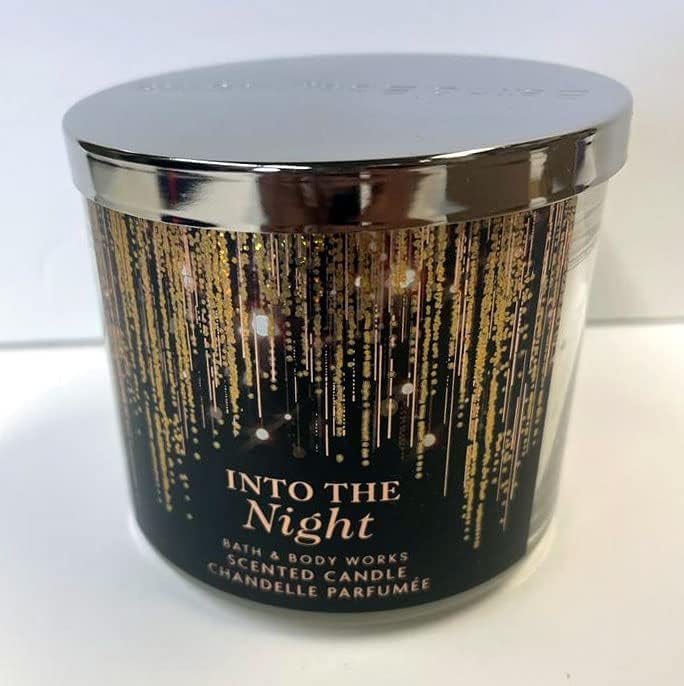 Bath Body Works Into The Night 3 Wick Jar Candle 145oz