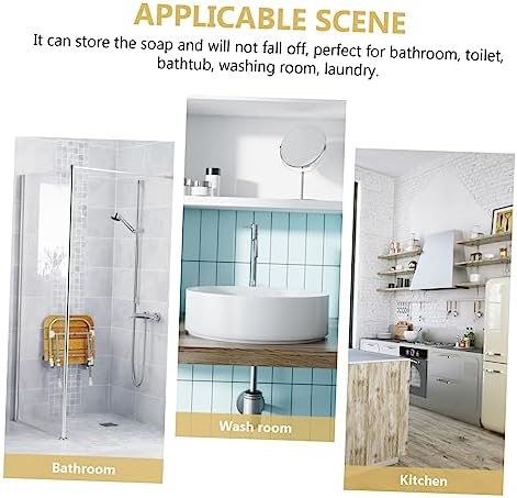DRESSOOS Self-Draining Bathroom Soap Dish