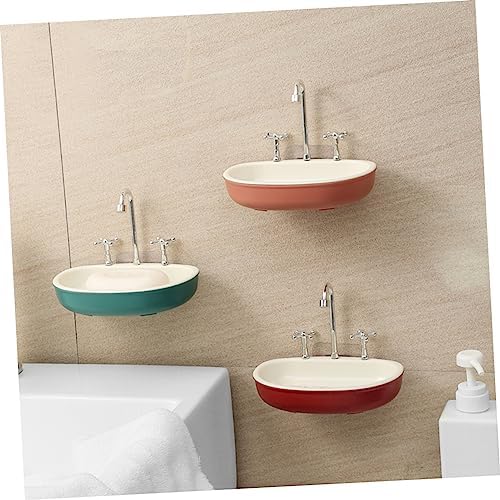 1pc Suction Cup Soap Dish for Shower and Kitchen