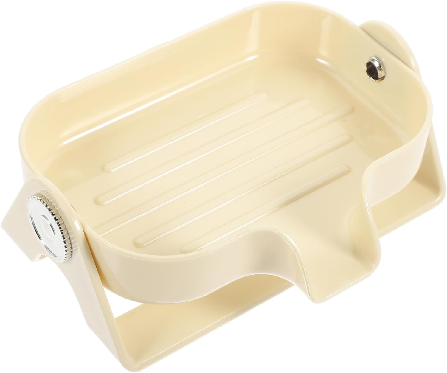 BUGUUYO Self-Draining Soap Dish Holder for Bathroom and Kitchen