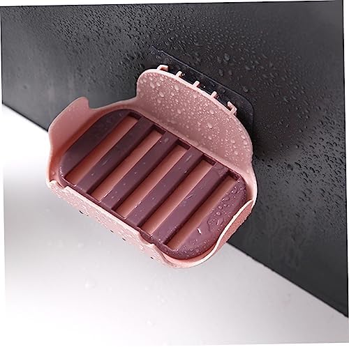 Cabilock Double Layer Soap Box Holder with Suction Wall Design