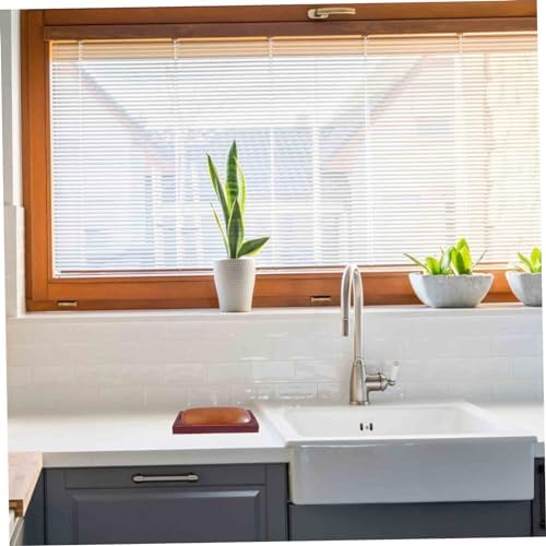 FOYTOKI Sturdy Acrylic Soap Holder for Bathroom Kitchen