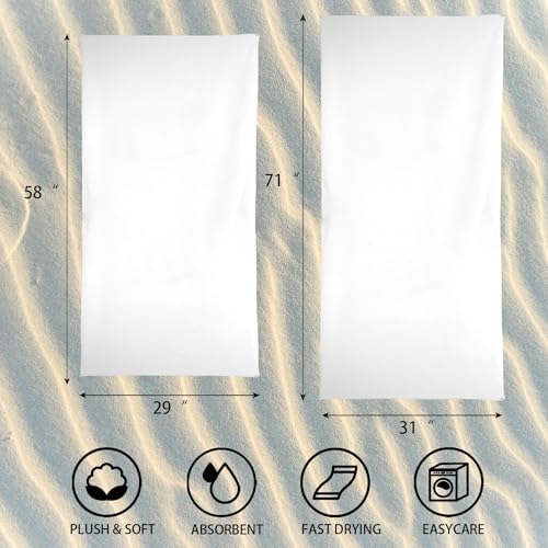 Personalized Beach Towels for Kids with Names
