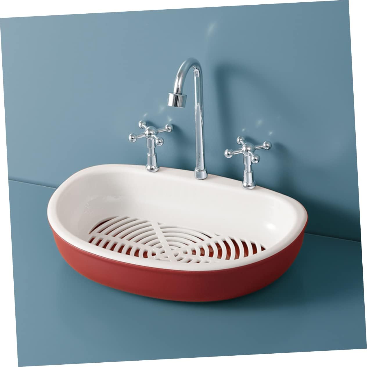 Ergonomic Soap Holder with Suction Cup for Shower and Kitchen