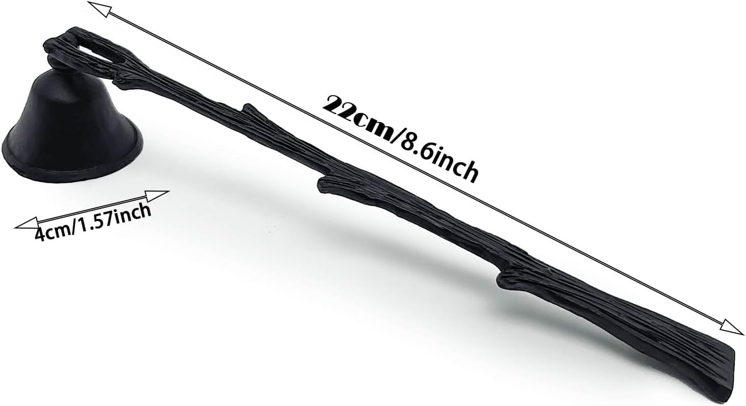 WOPARTY Candle Snuffer with Branch Shape and Long Handle