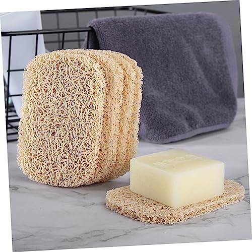 Hoement 3pcs PVC Soap Tray Holder with Non-Slip Design