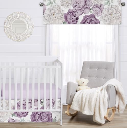 Sweet Jojo Designs Lavender Purple Boho Valance