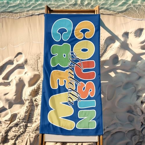 Personalized Beach Towels for Kids with Names